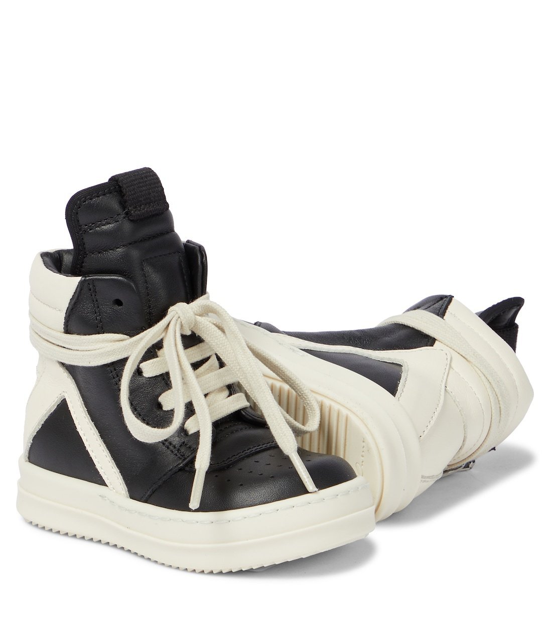 RICK OWENS リックオウエンスキッズ ベビー ジオ スニーカー 黒 (RICK
