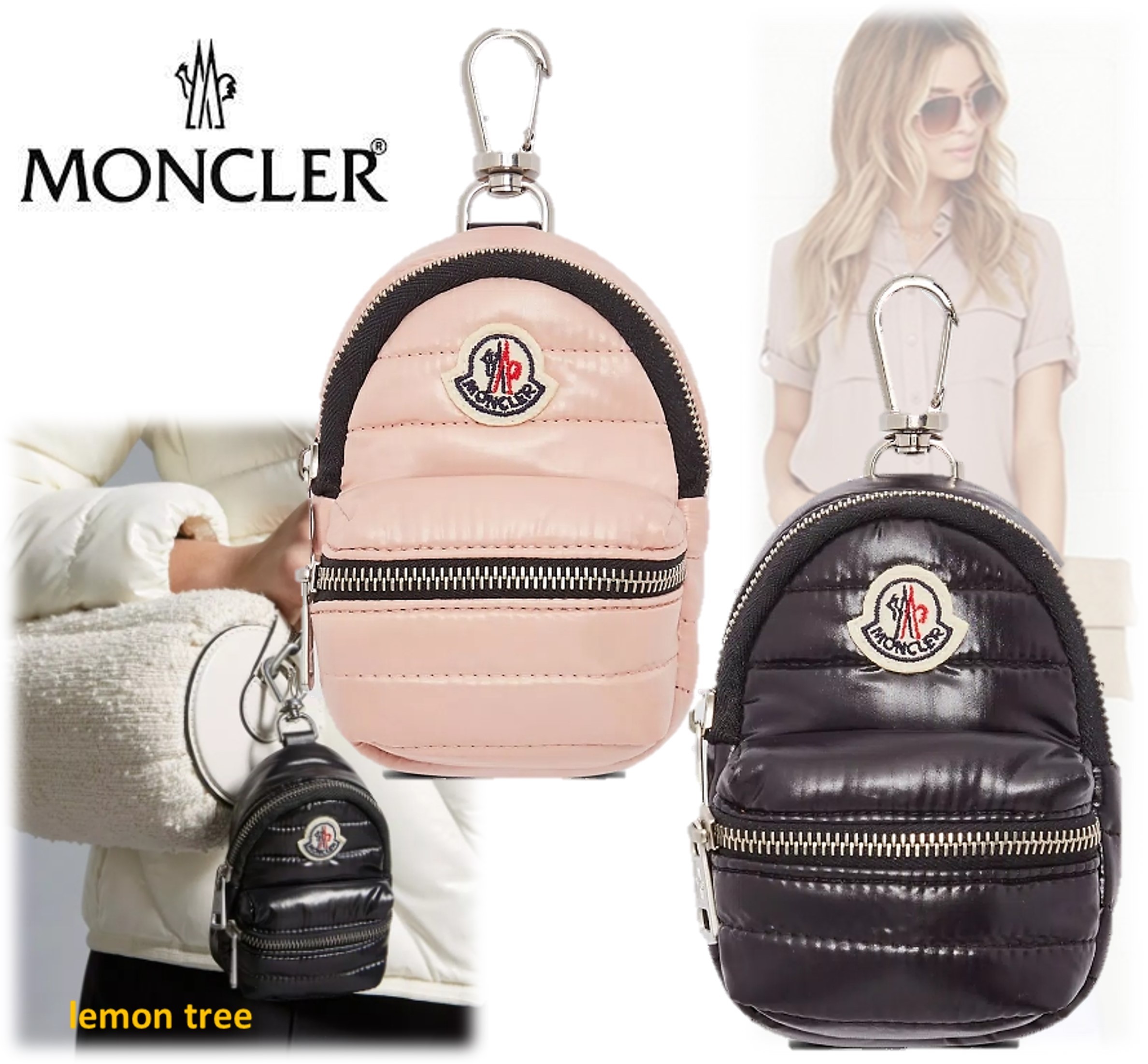 MONCLER】KILIA キーリング キーケース バックパック型 (MONCLER