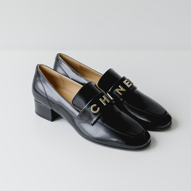 CHANEL】シャネル ロゴ モカシン ローファー (CHANEL/ローファー