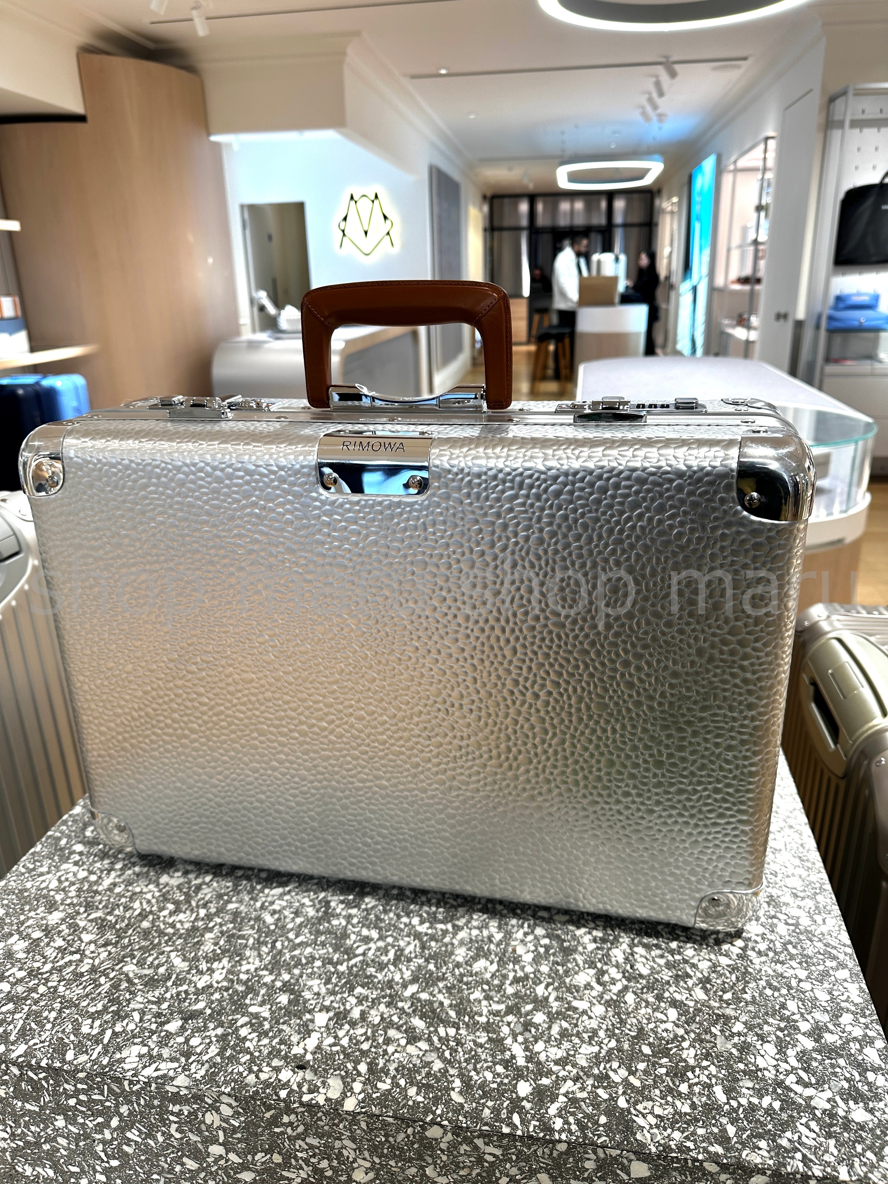 RIMOWA◇HAMMERSCHLAG ハンドキャリー ケース◇125周年 限定 18L