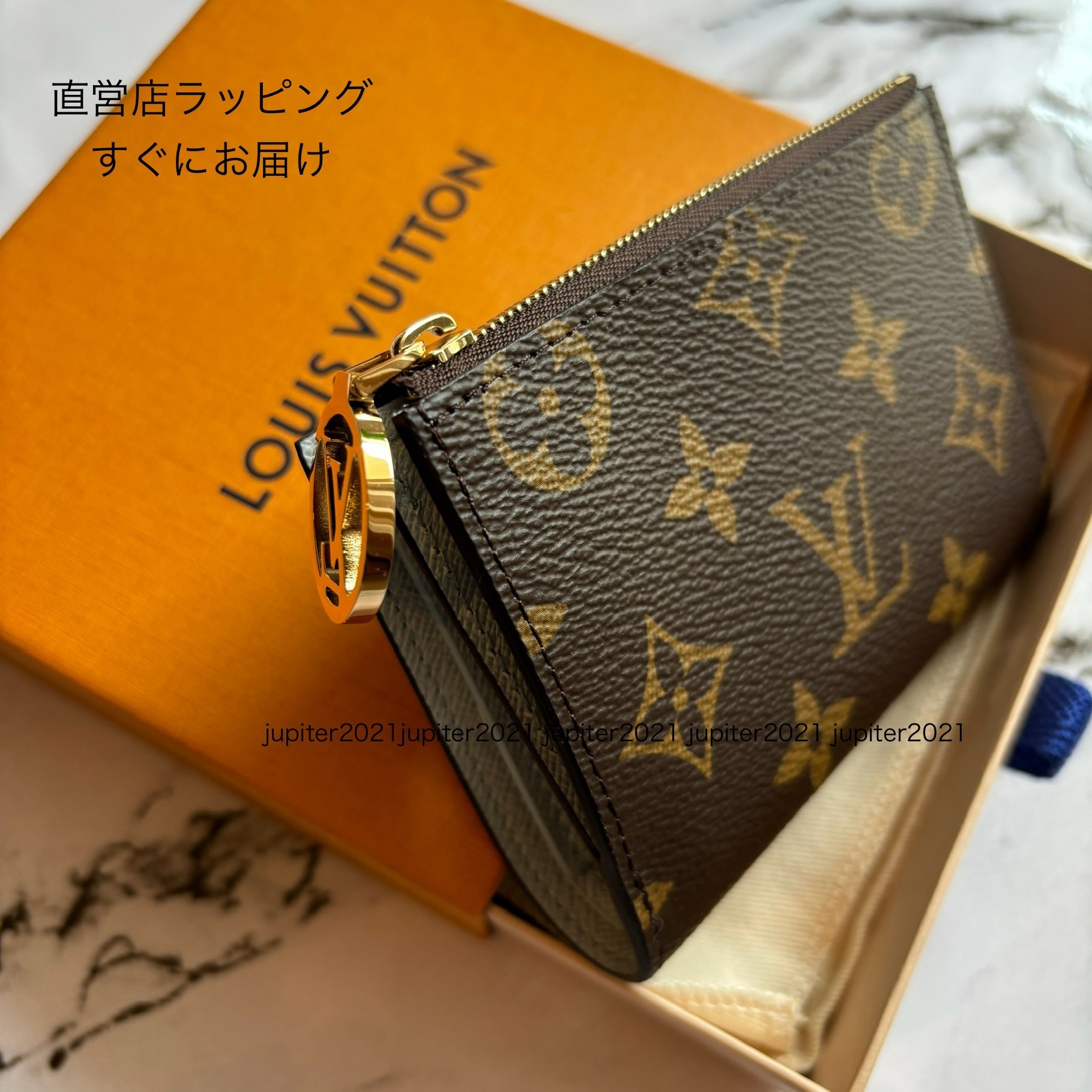 新作【国内即発】ルイヴィトン ポルトフォイユ・リサ ミニ財布 (Louis