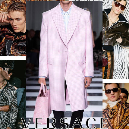 ダブルブレスト L VERSACE(ヴェルサーチェ) アウター・ジャケット