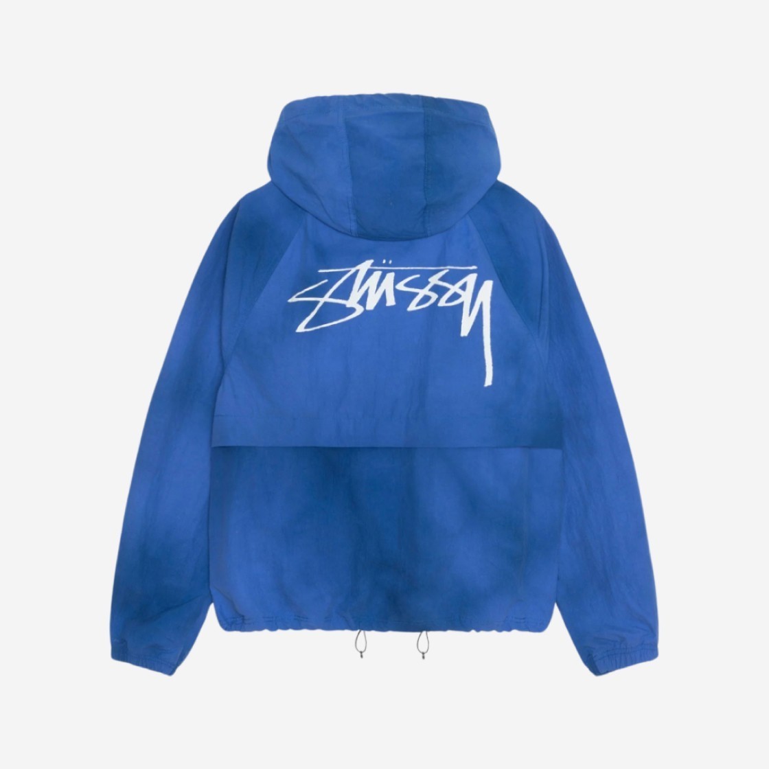☆STUSSY☆WAVE DYE BEACH SHELL JACKET☆ULTRAMARINE☆2023 (STUSSY