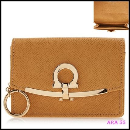 オレンジ系 FERRAGAMO(フェラガモ) カードケース・名刺入れ(レディース