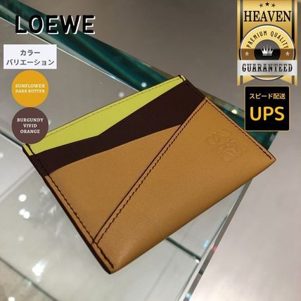 イエロー（黄色）系 LOEWE PUZZLE(ロエベ パズル) カードケース・名刺