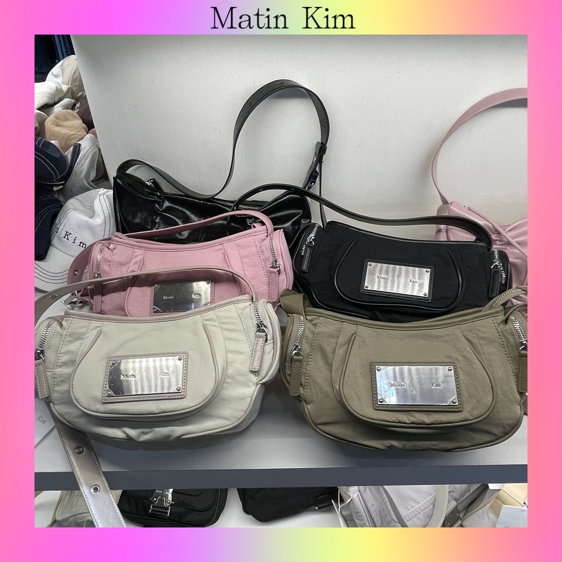 Matin Kim】韓国人気☆MADELEINE ROUND BAG (Matin Kim/トートバッグ