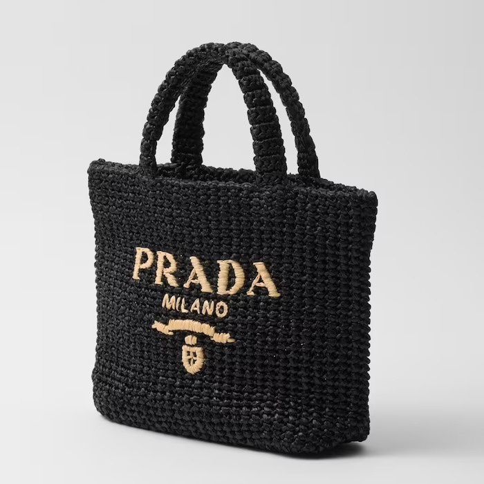 24SS】新作スモール クロシェ トートバッグ ◇プラダ◇全2色◇ (PRADA