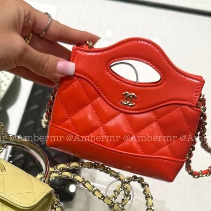 24SS CHANEL シャネル31 ミニチェーンクラッチバッグ (CHANEL