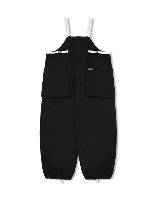 ANGLAN】24SS☆ [AG] Side Pocket Twill Balloon Overall (ANGLAN