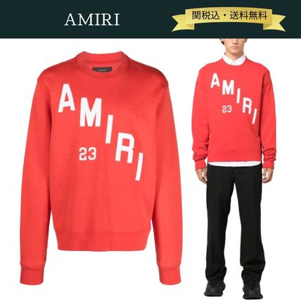 レッド（赤）系 AMIRI(アミリ) スウェット・トレーナー(メンズ
