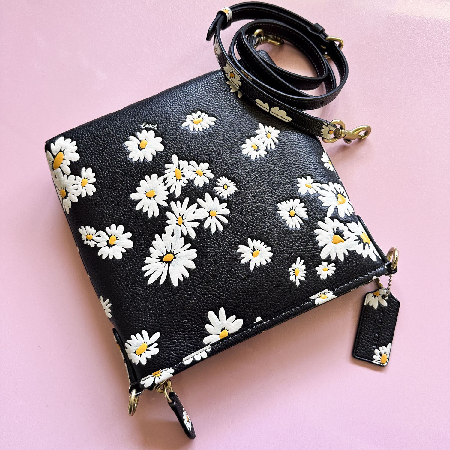 COACH高級ライン】SALE○完売!○大人可愛いお花○クロスボディ (Coach