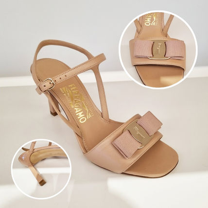 リボン 26.5cm FERRAGAMO(フェラガモ) サンダル・ミュール(レディース