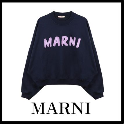 デザイナーズ ネイビー（紺）系 MARNI(マルニ) スウェット・トレーナー