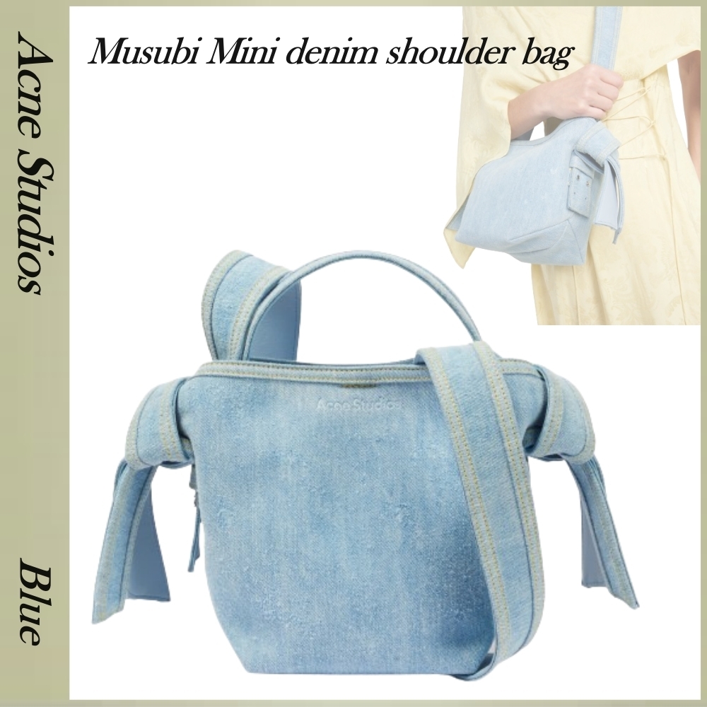 ◇ACNE STUDIOS ムスビミニデニムショルダーバッグ (Acne Studios
