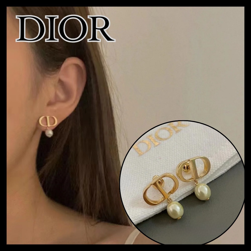 すぐ届く Dior ディオール PETIT CD ピアス (Dior/ピアス
