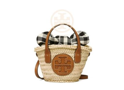 ベージュ系 Tory Burch(トリーバーチ) かごバッグ(レディース) - 海外