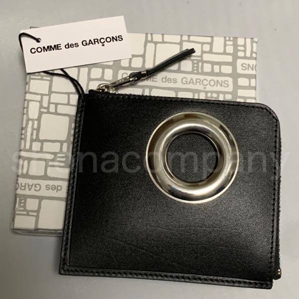 関込】COMME des GARCONS◇シルバー アイレット コインケース (COMME