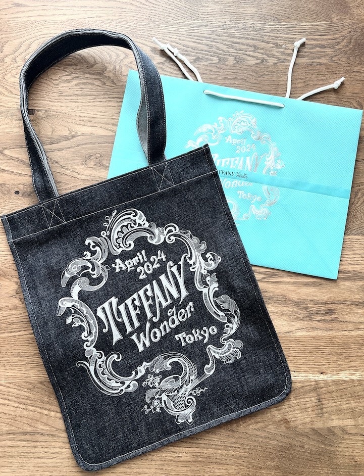すぐ届く ティファニー ワンダー デニム 限定 トートバック (Tiffany