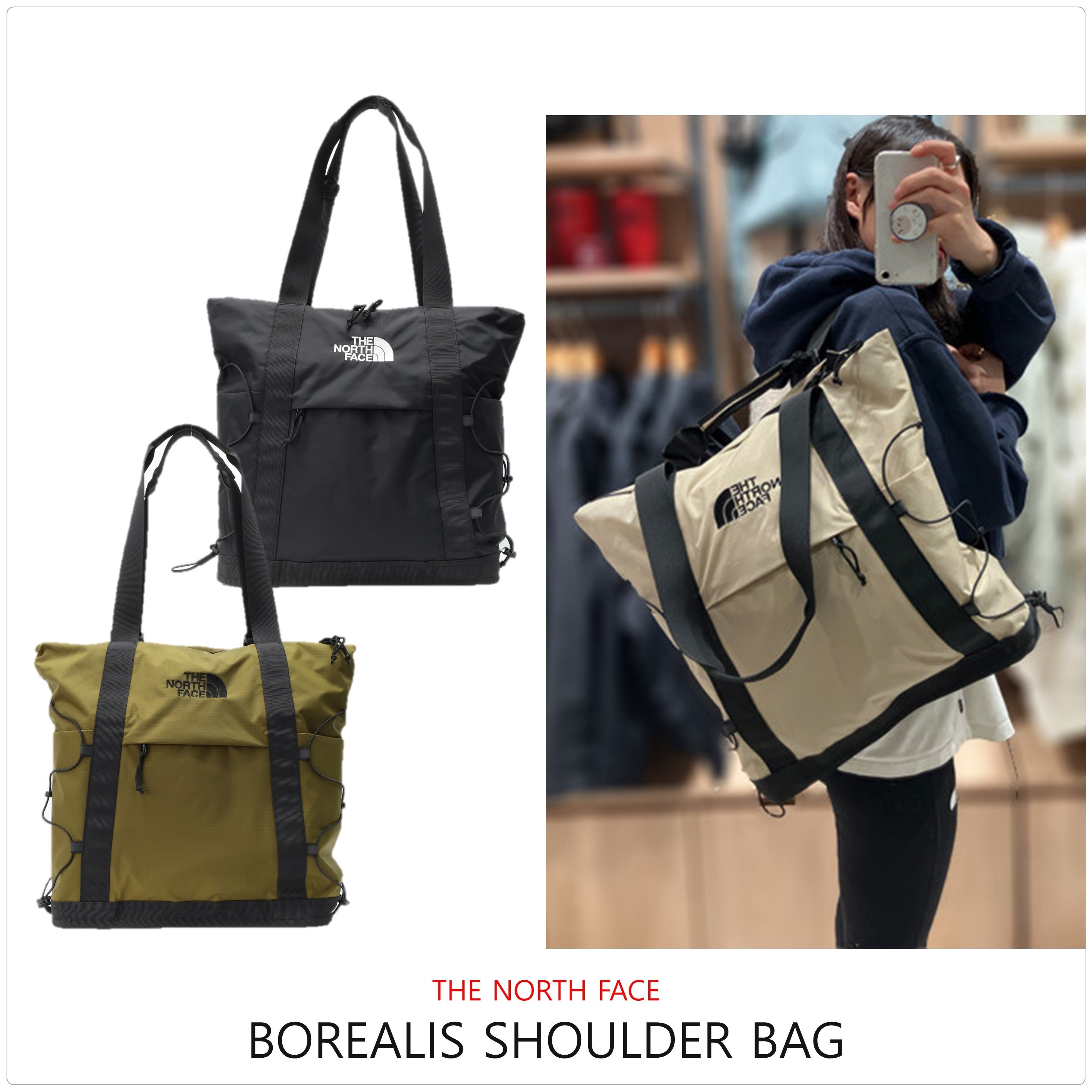 ノースフェイス]BOREALIS ショルダーバッグ 2WAY☆新作・24AW☆ (THE
