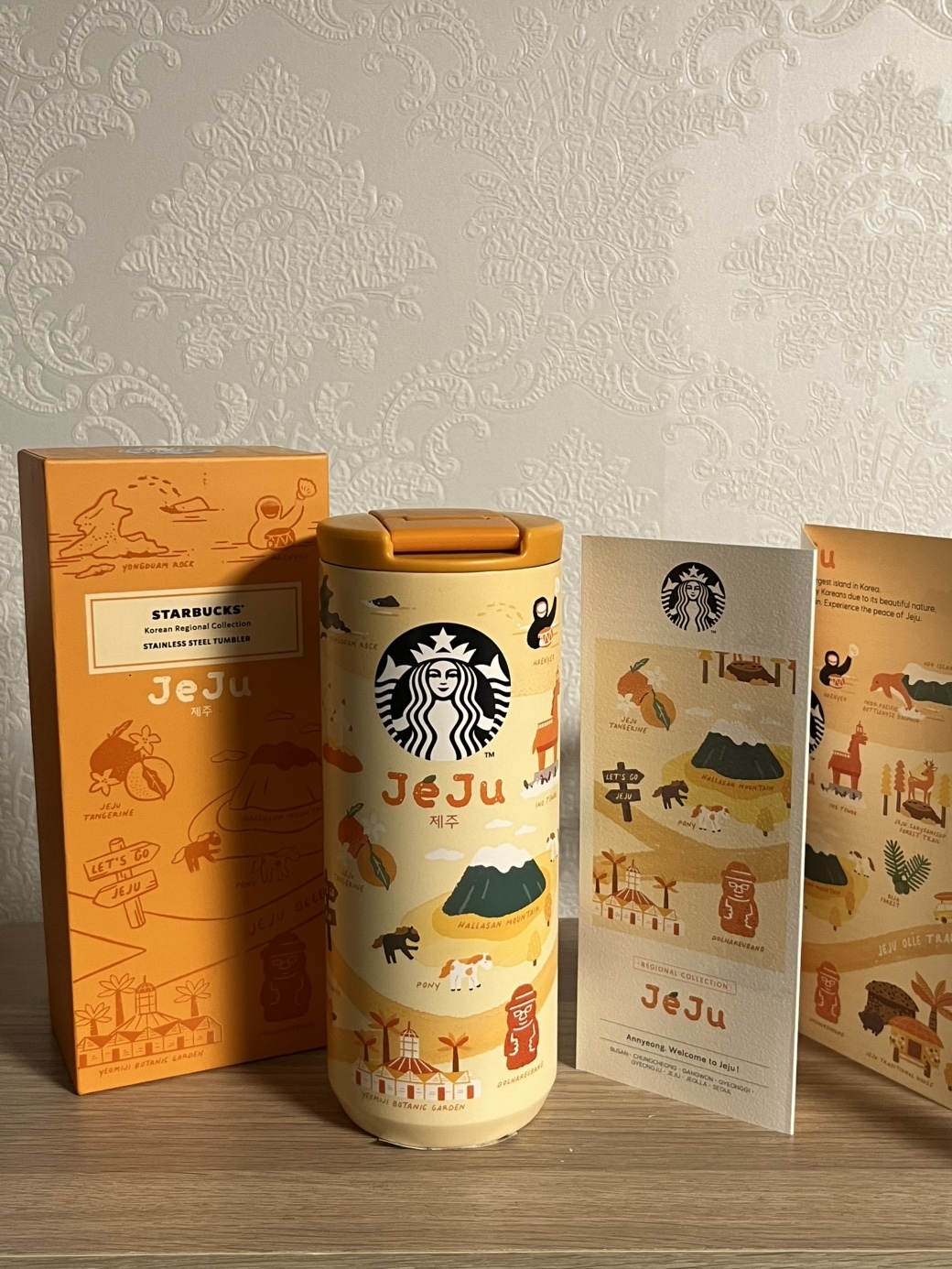 韓国スタバ☆[地域MD] SS Annyeong Jeju Tumbler 355ml (Starbucks