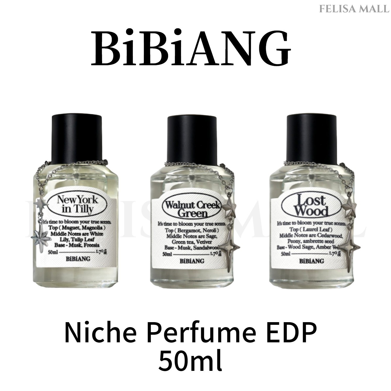 BiBiANG] Niche Perfume EDP 50ml 韓国香水 (BiBiANG/香水