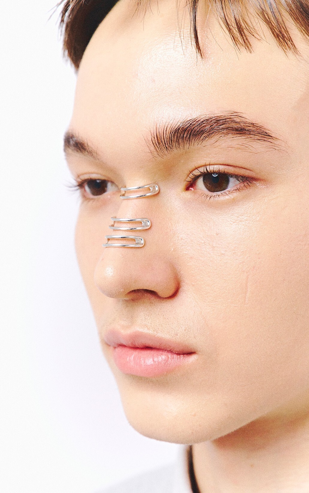 TEE RING JAY】DOUBLE PIPE NOSE CUFF [STRAYKIDS FELIX 着用