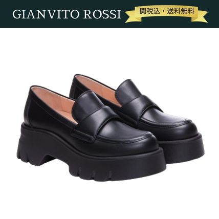 厚底 Gianvito Rossi(ジャンヴィト ロッシ) ローファー