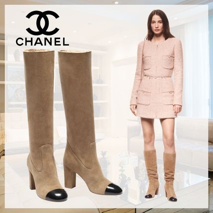 エレガントでスタイリッシュ】CHANEL ロングブーツ (CHANEL/ロング
