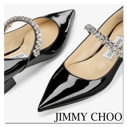 グリッター Jimmy Choo(ジミーチュウ) フラットシューズ(レディース
