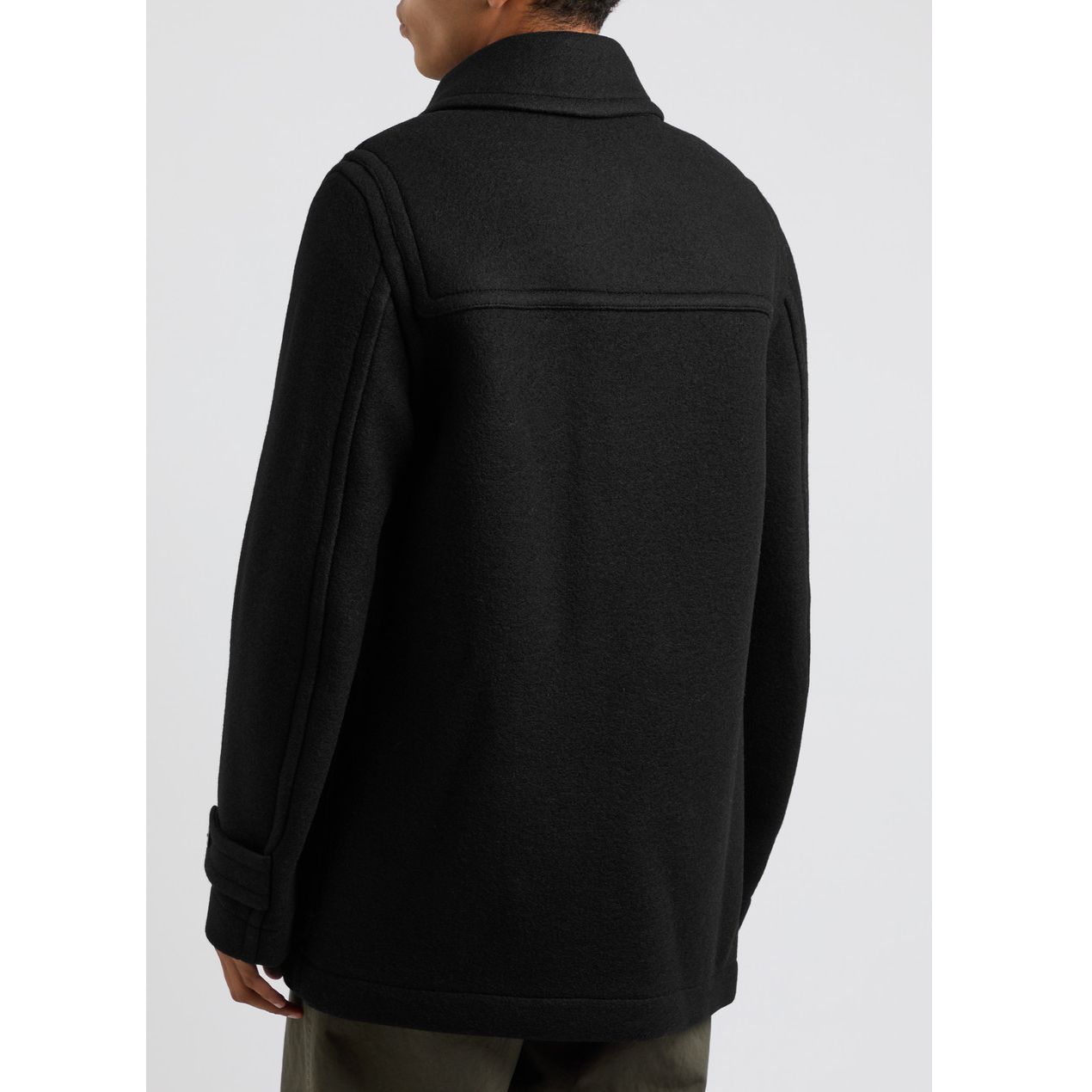 DRIES VAN NOTEN】FW24 ダッフルコート Black 送料関税込 (Dries Van