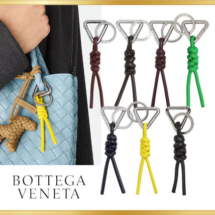 BOTTEGA VENETA】トライアングルキーリング 全7色 (BOTTEGA VENETA
