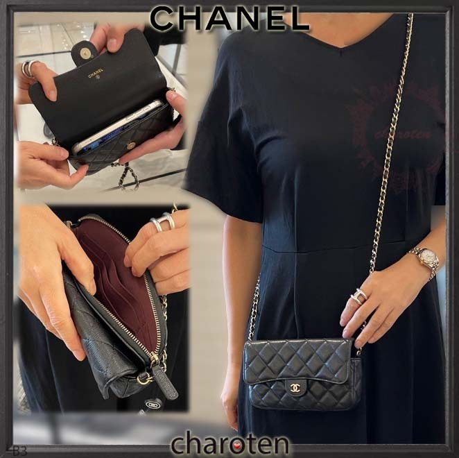 追跡付】斜めかけ♡スマホ入る♪ミニショルダー (CHANEL/ショルダー