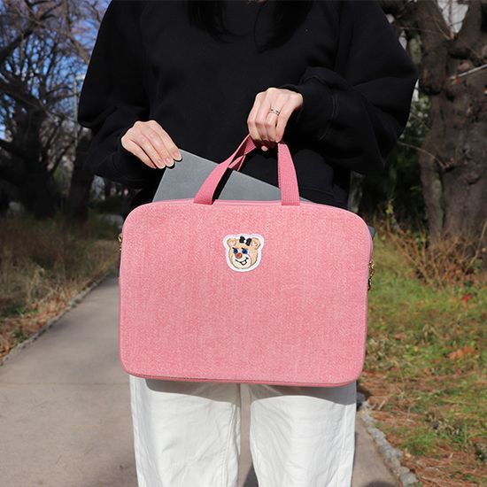 ☆大人気【FEILER】オールドテディガール ノートパソコンケース