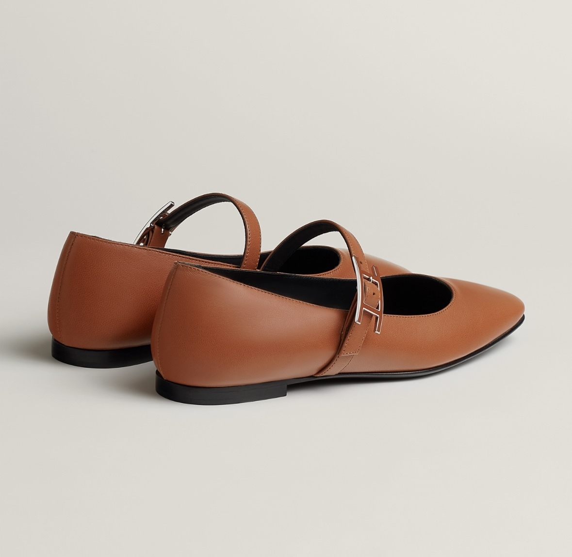 ☆上品☆エルメス メリージェーン バレリーナ (HERMES/バレエシューズ