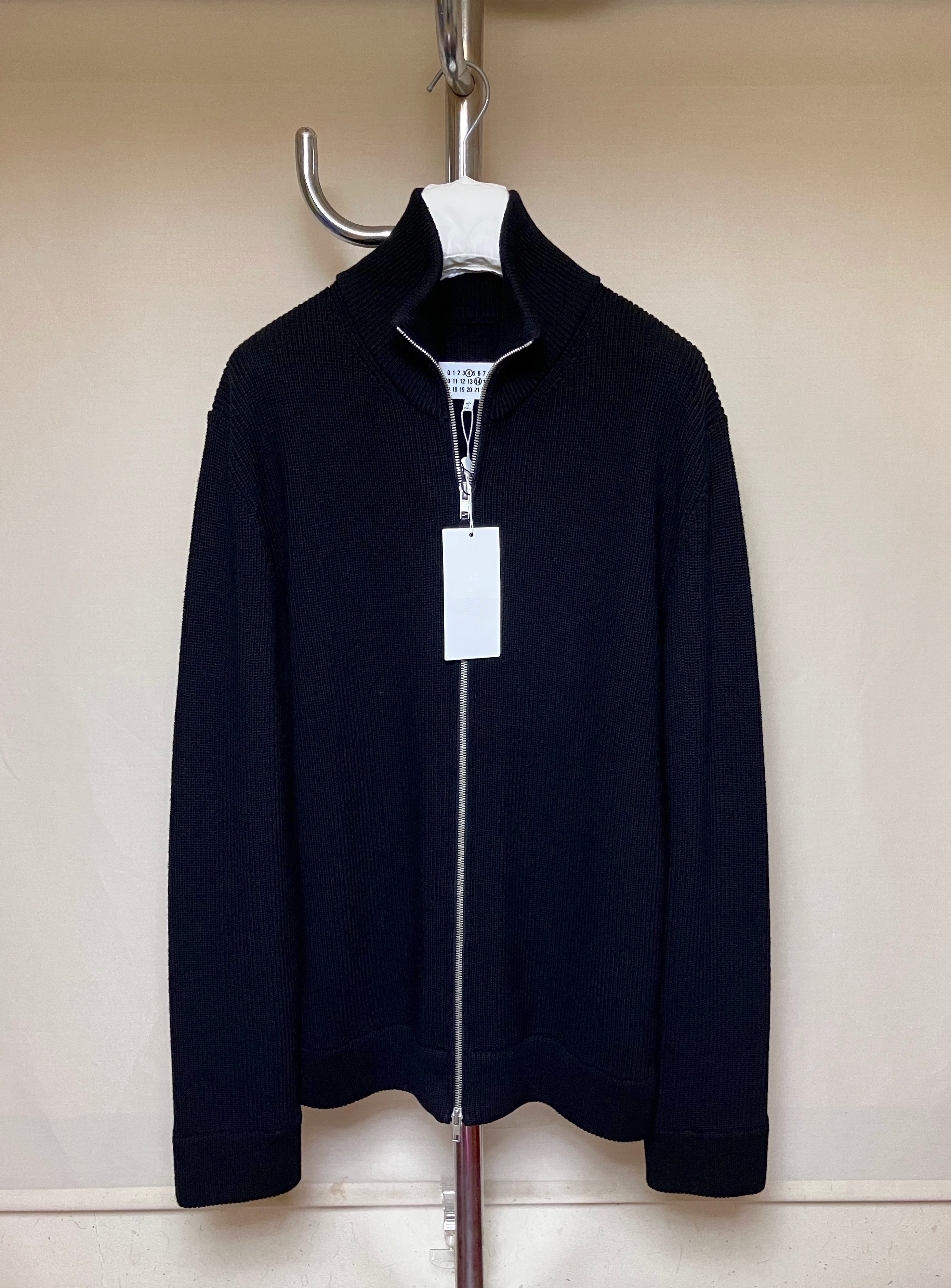 国内発送 メゾン マルジェラ ドライバーズニット ブラック 黒 (Maison