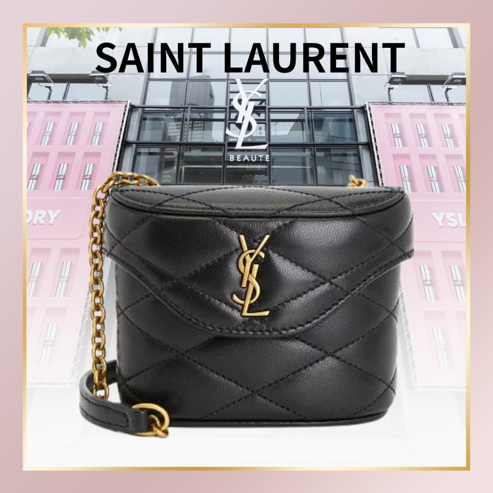SAINT LAURENT】ジューン マイクロボックス ショルダーバッグ (Saint