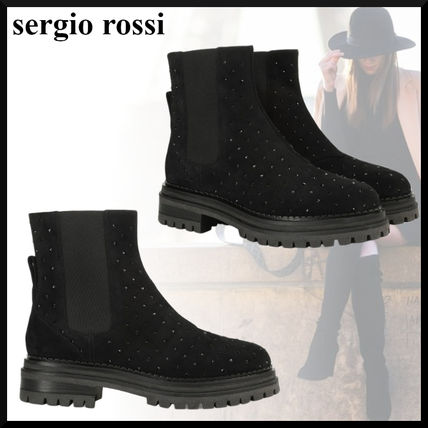 スタッズ Sergio Rossi(セルジオロッシ) ブーツ(レディース) - 海外