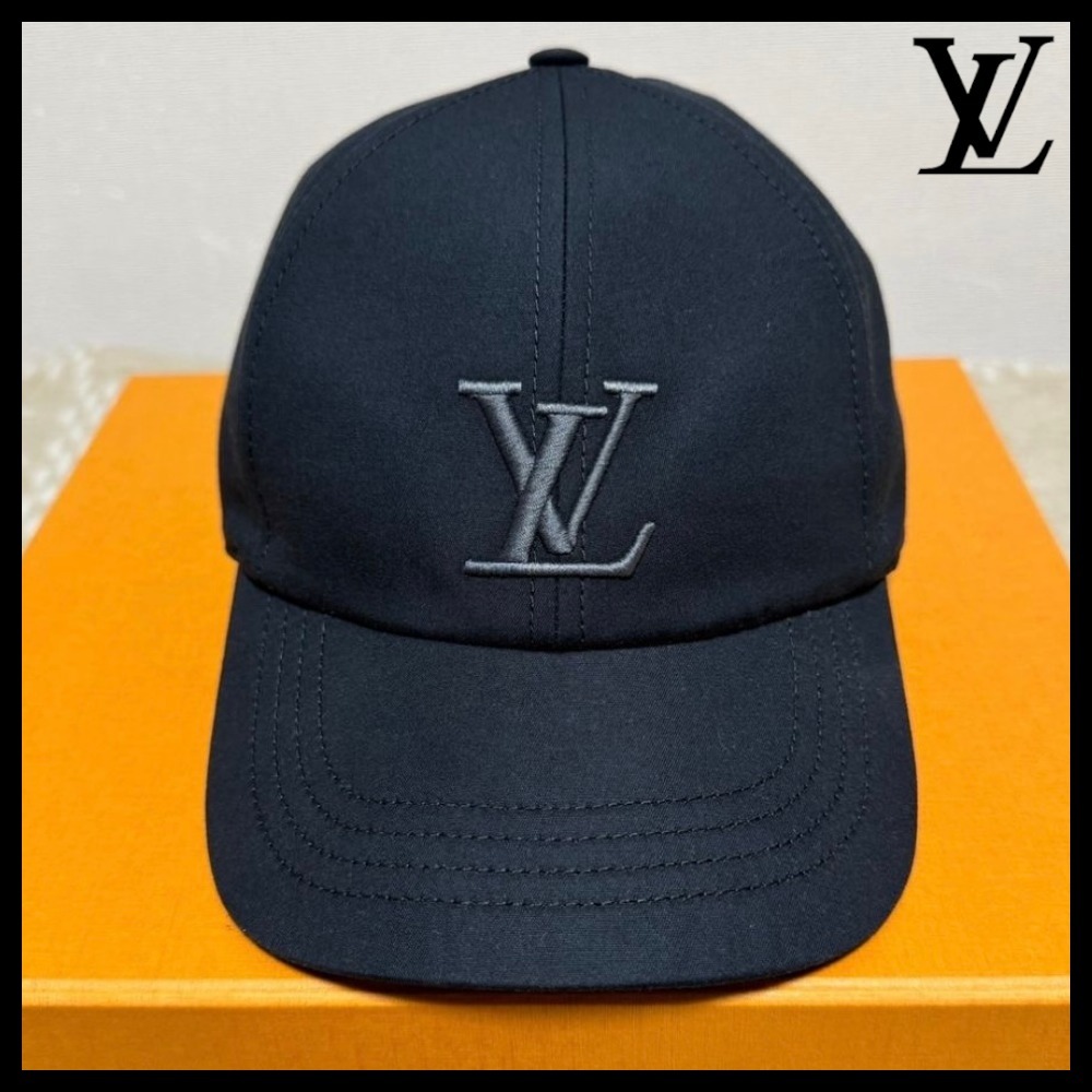 シンプルかっこいい♪】ルイヴィトン☆キャップ・オンリー LV (Louis