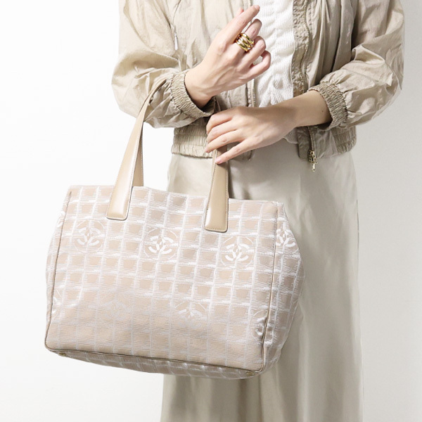 CHANEL CC Travel Line Tote Bag トラベルライン トート 15991 (CHANEL