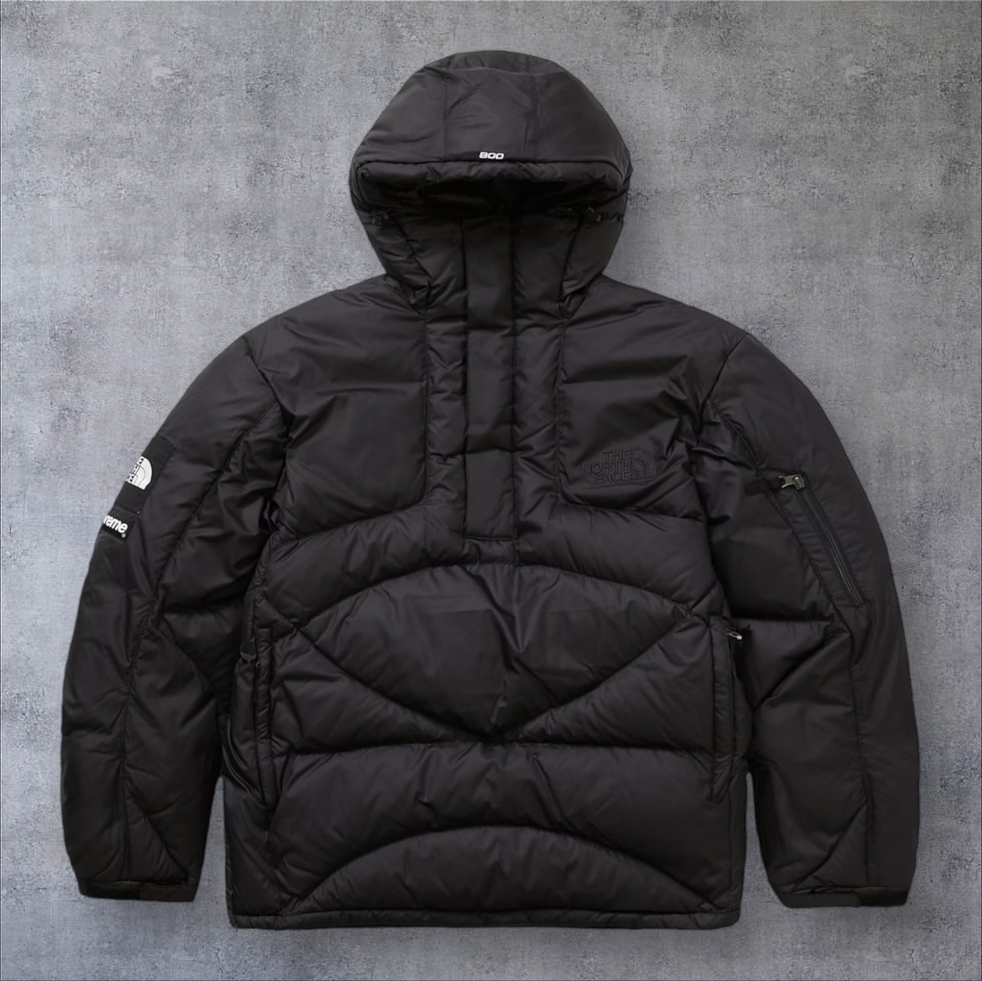 Supreme The North Face 800-Fill Half Zip Hooded Pullover (Supreme