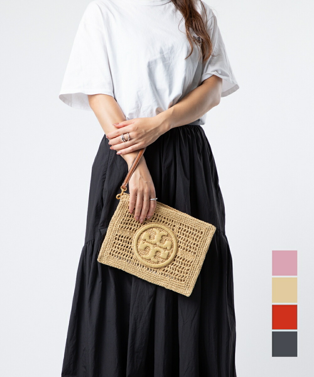 TORY BURCH 155038 セカンドバッグ Ella Crochet Pouch (Tory Burch