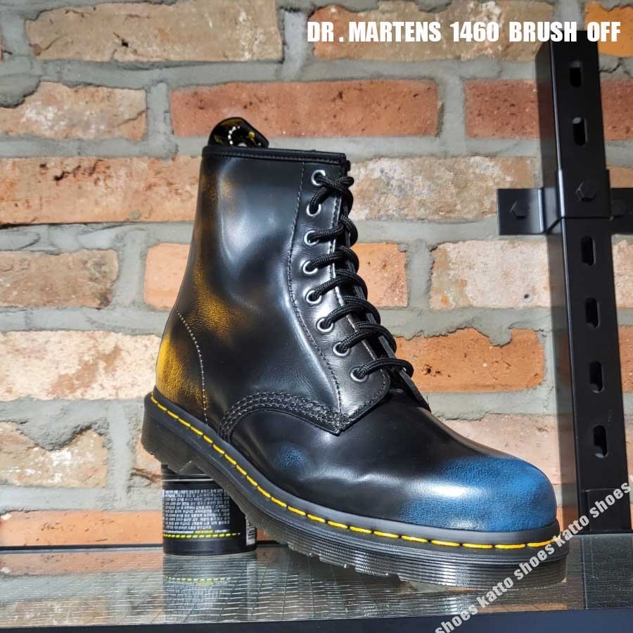 Dr Martens☆1460 BRUSH OFF LEATHER LACE UP BOOTS☆兼用 (Dr.Martens