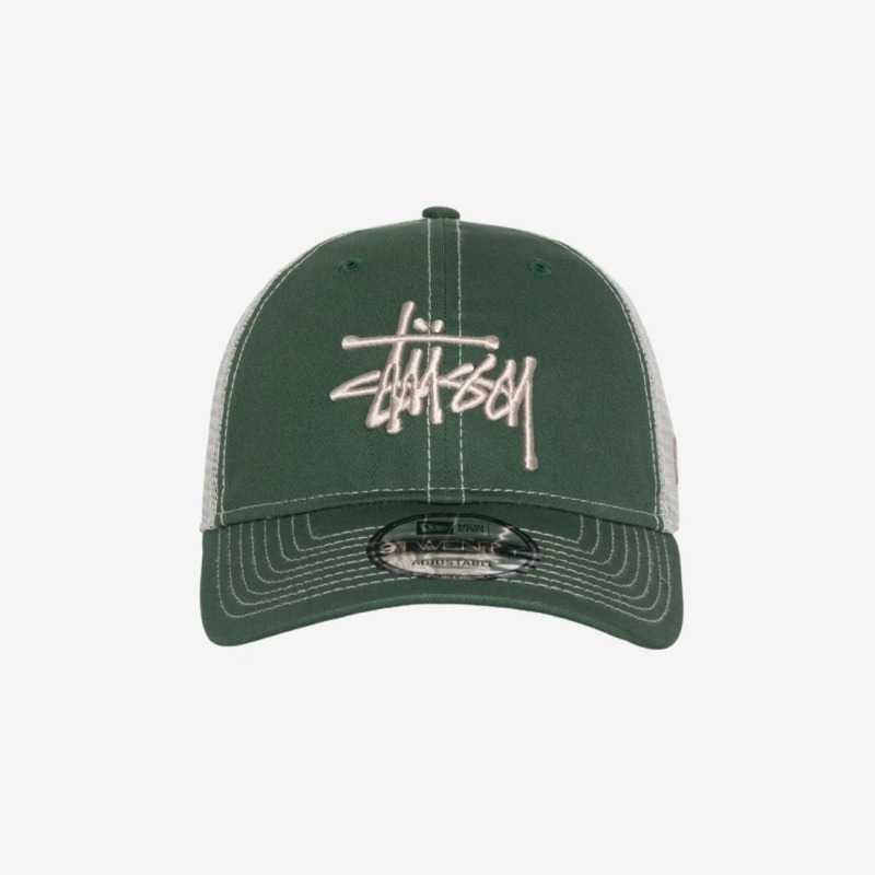 STUSSY x NEW ERA] 9TWENTY BASIC TRUCKER 男女兼用 (STUSSY/キャップ