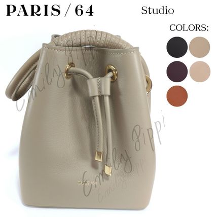 ブラウン（茶色）系 PARIS/64(パリ64) ショルダーバッグ・ポシェット