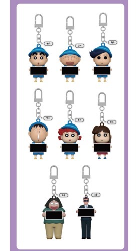 クレヨンしんちゃん MBTI キーホルダー 1BOX 20個入 (Crayon Shin-chan