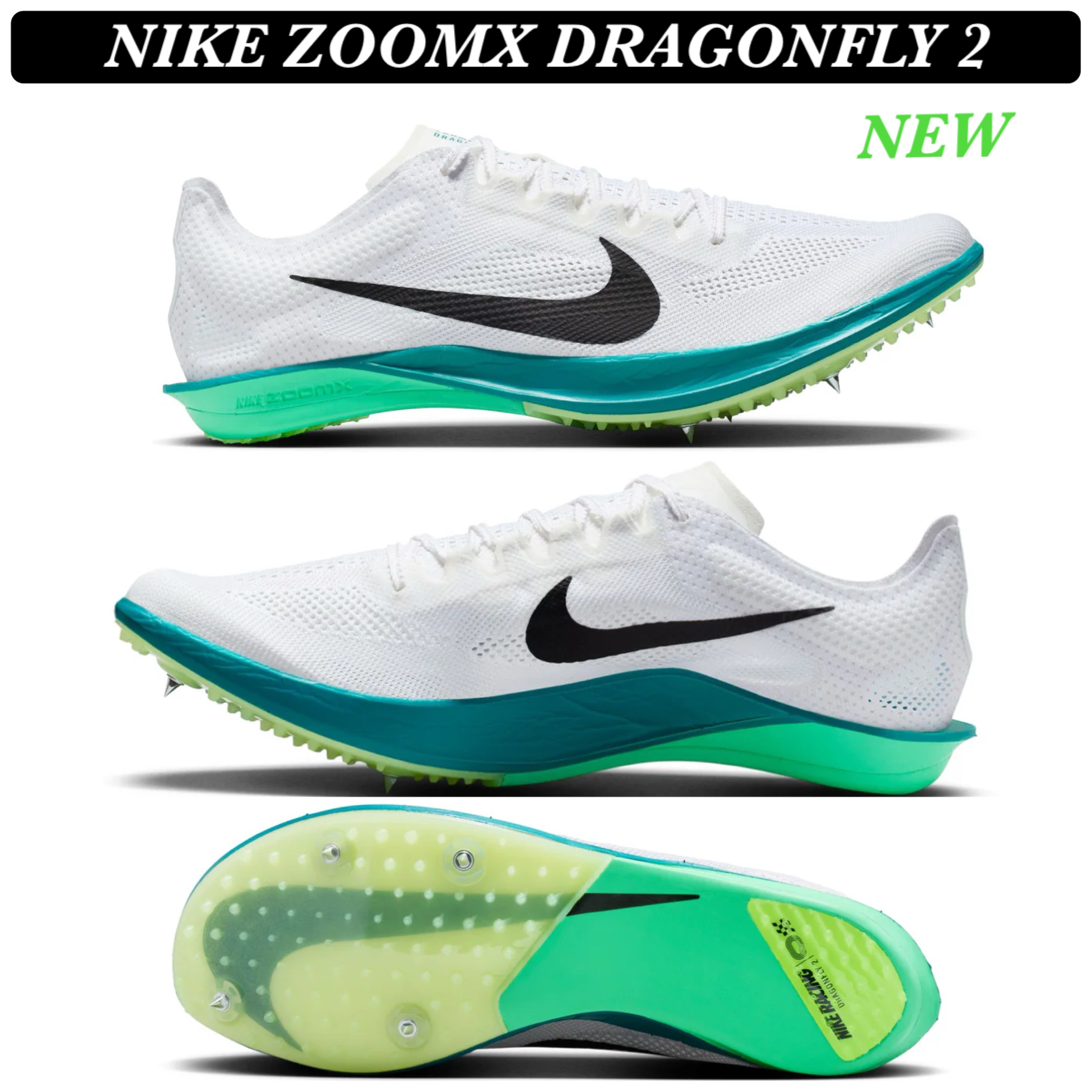 Nike ZoomX Dragonfly 2 Running Spikes◇ドラゴンフライ 2 (Nike