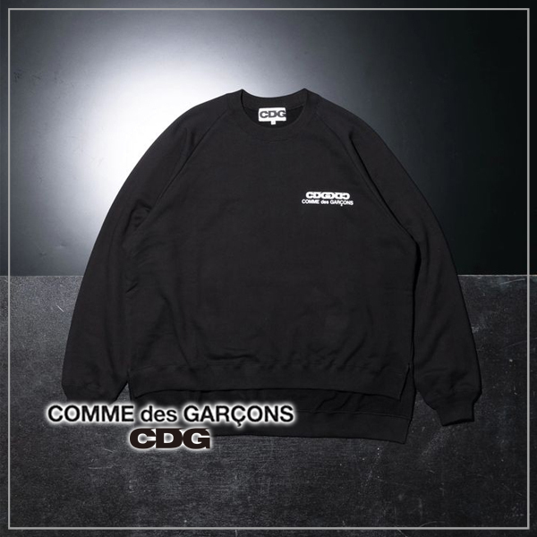 COMME des GARCONS】CDG OVERSIZED LONG BACK SWEATSHIRT (COMME des