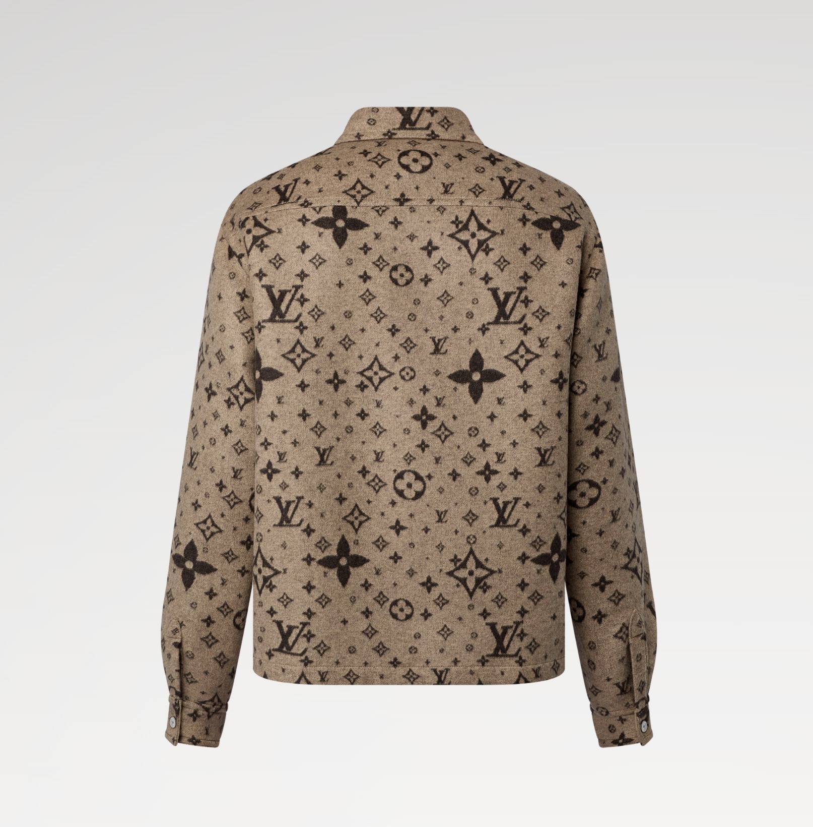 新作【Louis Vuitton】モノグラム ダブルフェイスオーバーシャツ