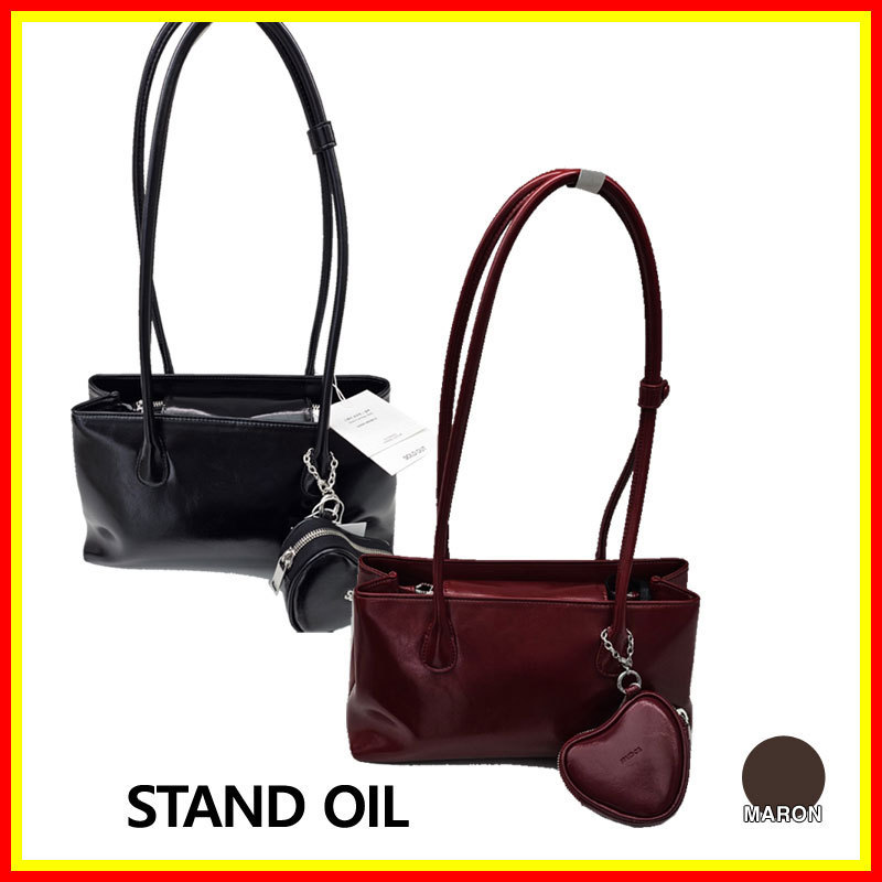 STAND OIL] Square Low Bag /追跡付 (STAND OIL/ショルダーバッグ