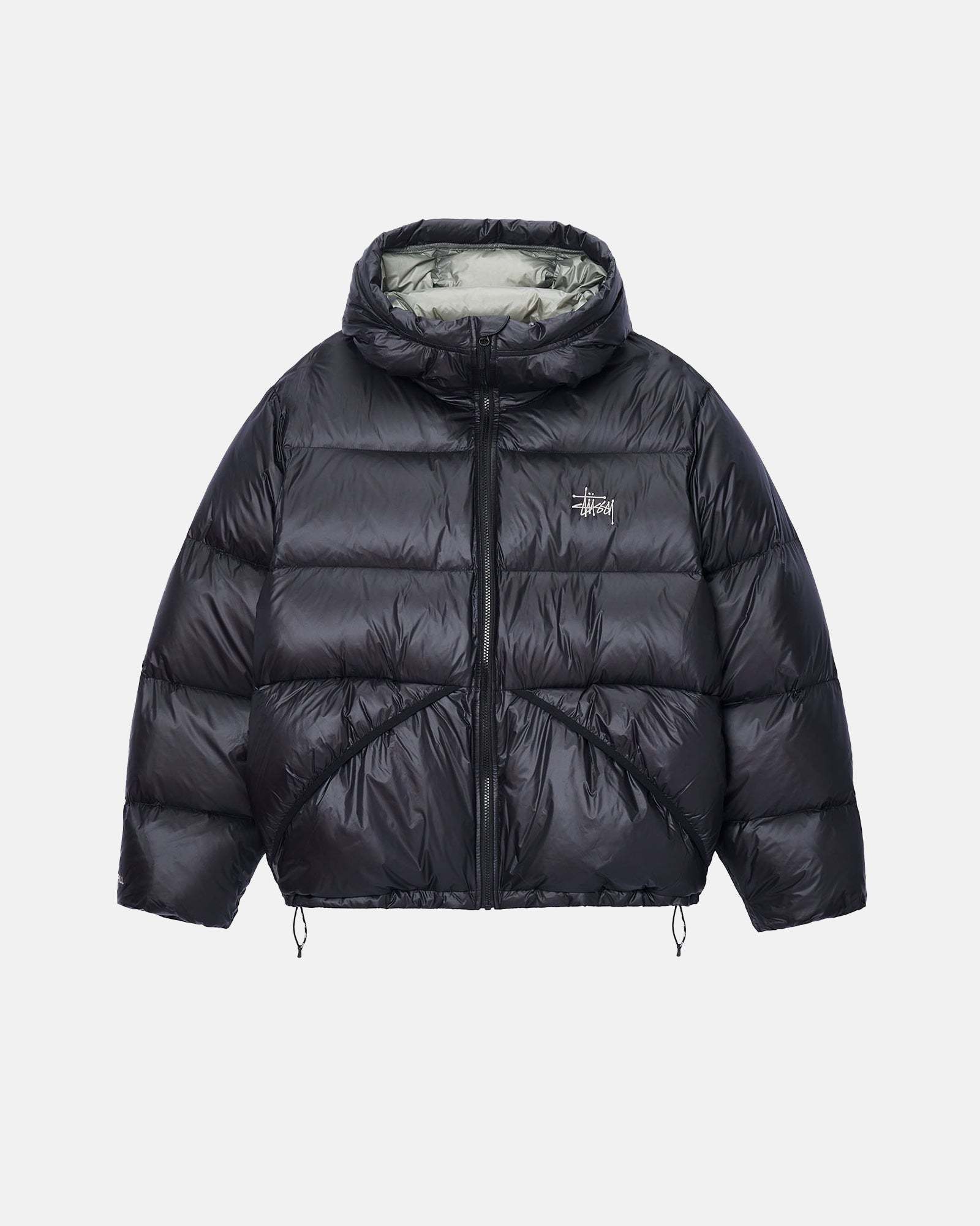 STUSSY】 Down Parka Micro Ripstop Phantom Black (STUSSY/ダウン